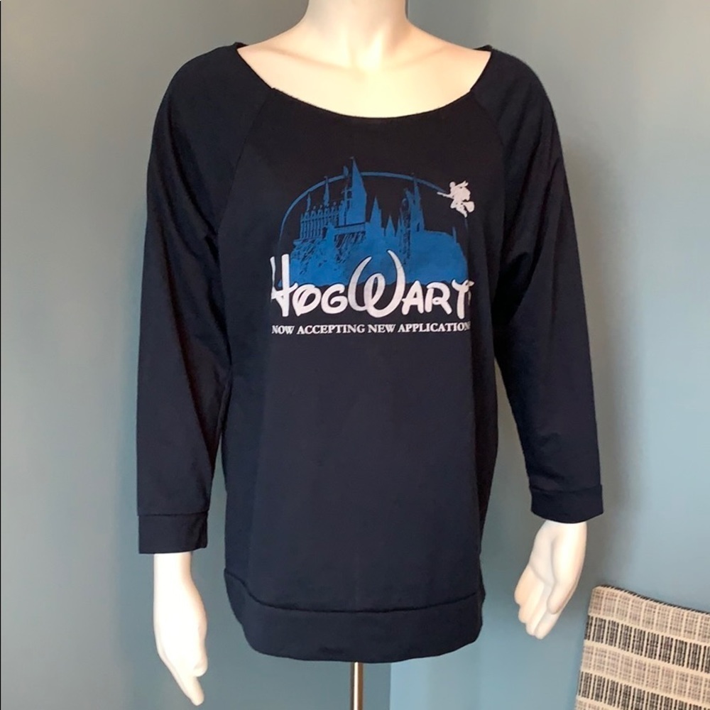 Navy Blue off the shoulder Harry Potter Hogwarts